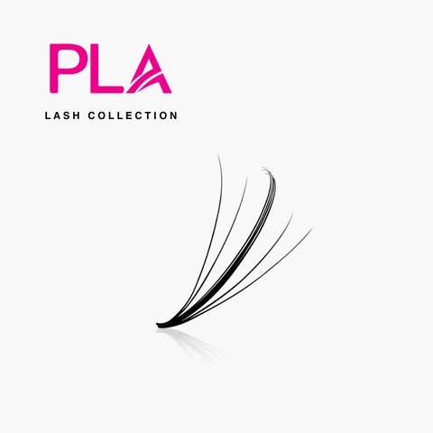 PLA | 5D Wispy | 0.07mm | 500 Premade Lash Fans
