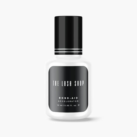 bottle of bond-aid accelerator