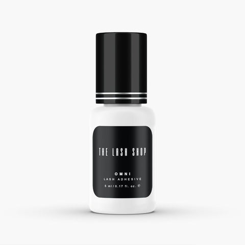 bottle of omni lash adhesive