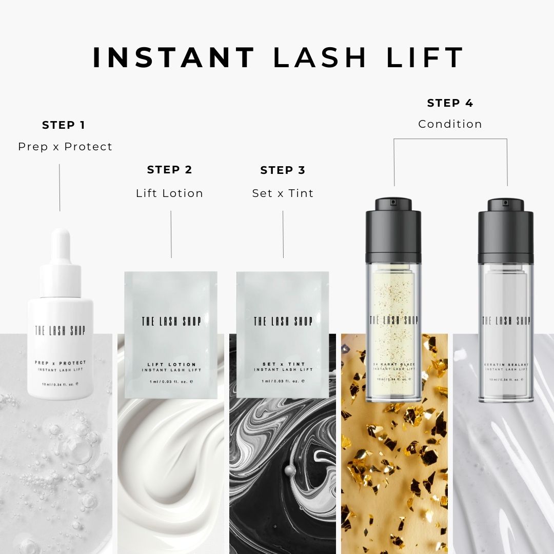 lash lift system steps