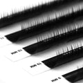 back view of a strip of mynk 0.12mm lashes