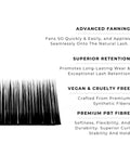 strip of mynk 0.03mm lashes with features