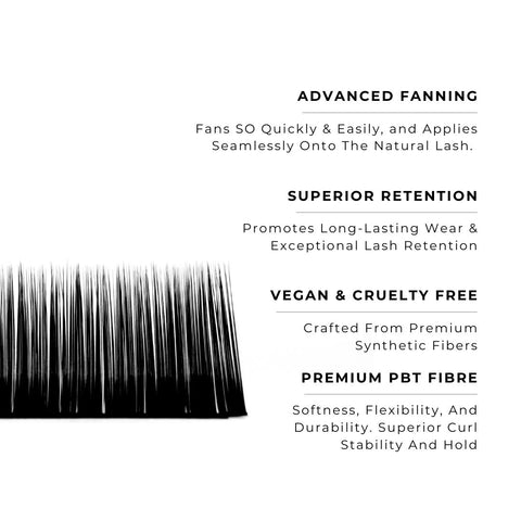 strip of mynk 0.05mm lashes with features
