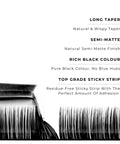 strip of mynk 0.05mm lashes with features