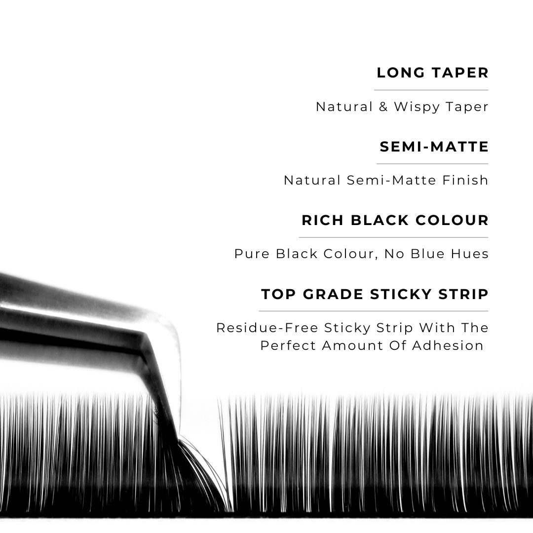 strip of mynk 0.07mm lashes with features