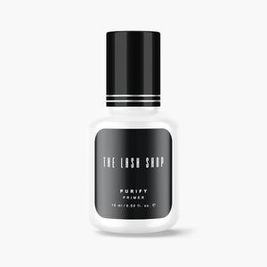 bottle of purify lash adhesive