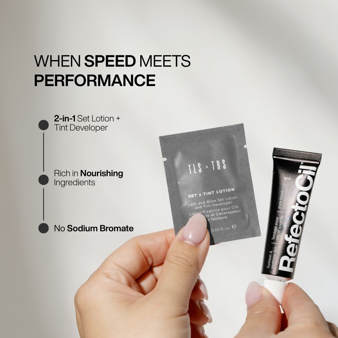 Set x Tint Lotion - Instant Lash Lift and Tint System - THE LASH SHOP