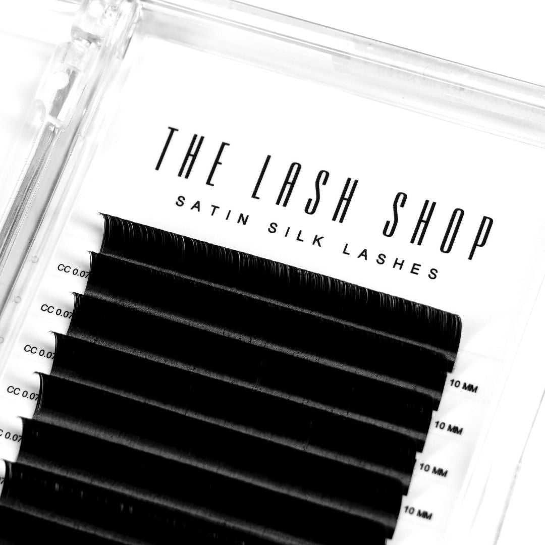 satin silk 0.07mm lash tray